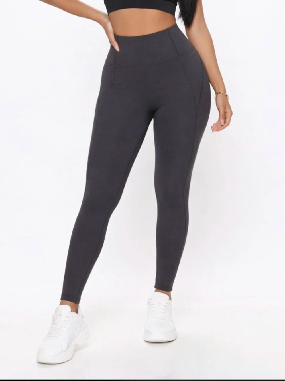 Girlfriend Collective Compressive High-Rise Legging Moon S